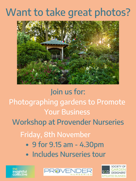 Photographing Gardens to Promote Your Business