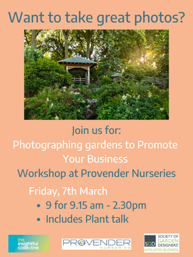 Photographing Gardens to Promote Your Business