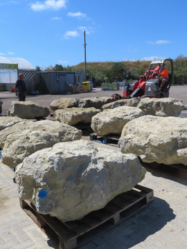 Kent Ragstone Rip Rap boulders