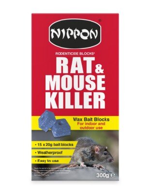 NipponRat & Mouse Killer Wax Blocks