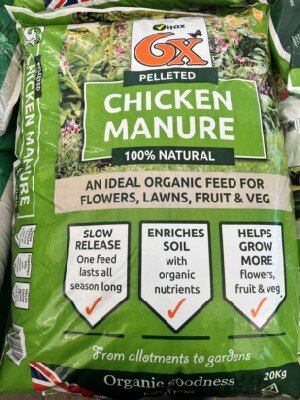 6X Pelleted Chicken Fertiliser