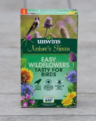 Nature's Haven Easy Wild Flowers Tasty for Birds