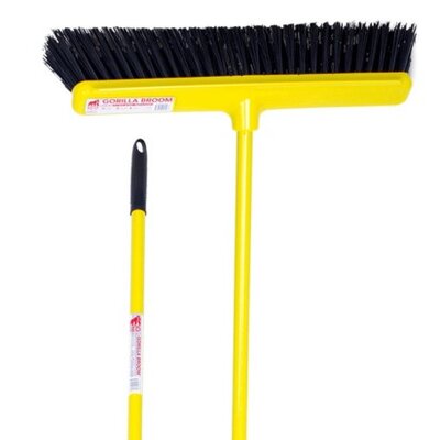 Gorilla Broom Head & Handle Yellow - image 2